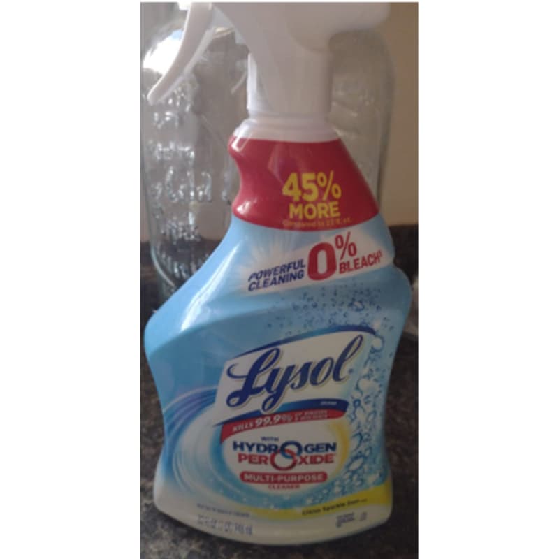 Lysol Cleaner Hydrogen Peroxide Multi-Purpose Cleaner Spray, Citrus, 32 fl oz Lysol Cleaner Hydrogen Peroxide Multi-Purpose Cleaner Spray, Citrus, 32 fl oz